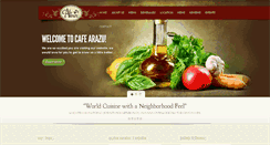 Desktop Screenshot of cafe-arazu.com
